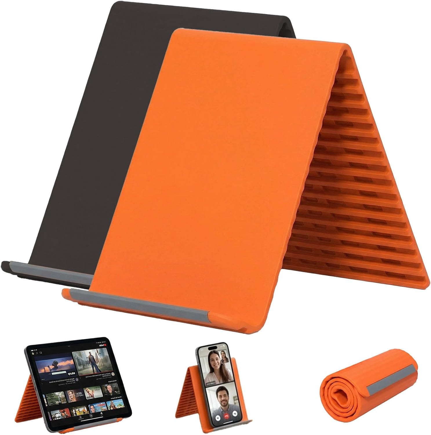 Tablet Stand Accessories - Portable Silicone Mobile Phone Holder Lazy