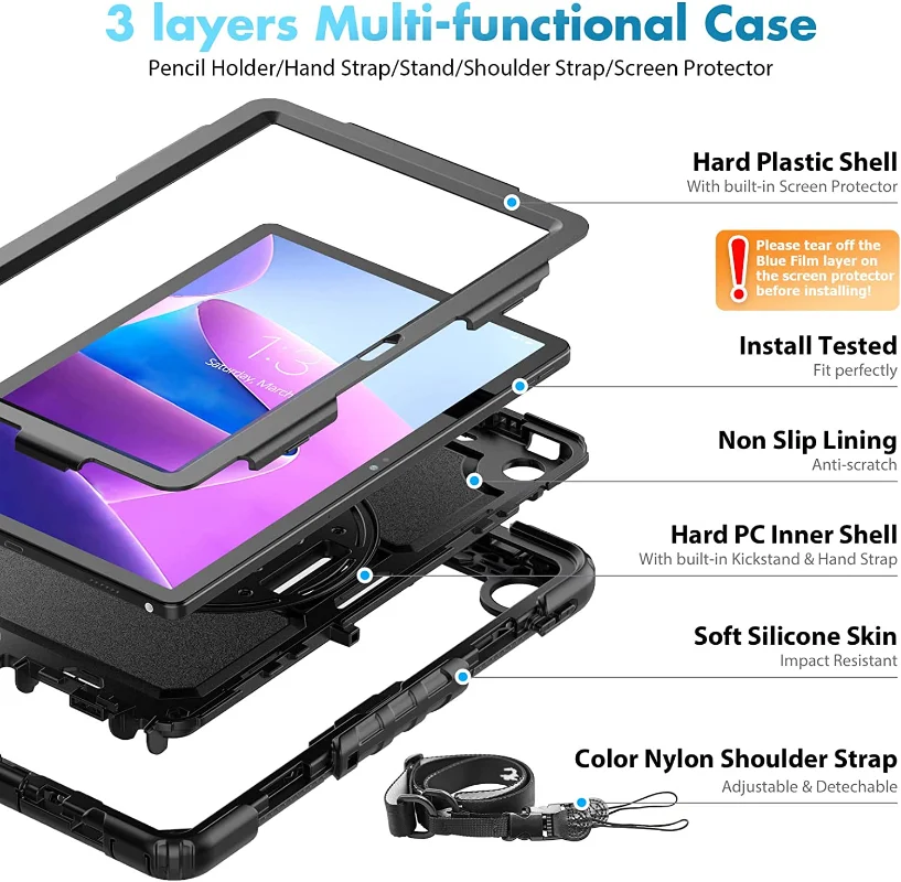 For Lenovo Tab M11 M10 3rd TB3 - Lenovo Tablet Plus Accessories ulasan dan harga