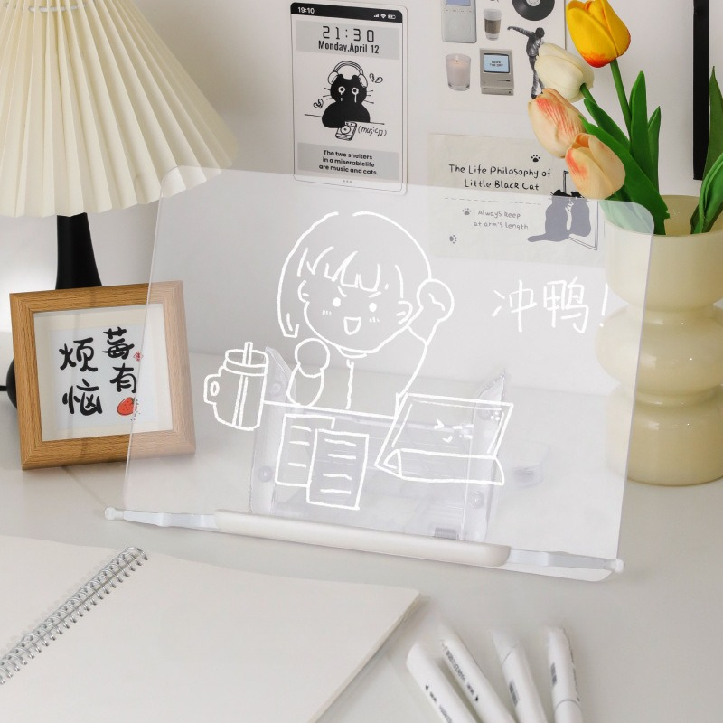 Acrylic Transparent Reading St - Tablet Stand Accessories ulasan dan harga