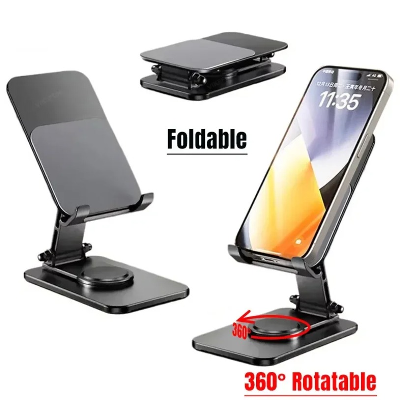 Universal Metal 360° Rotatable - Tablet Stand Accessories ulasan dan harga