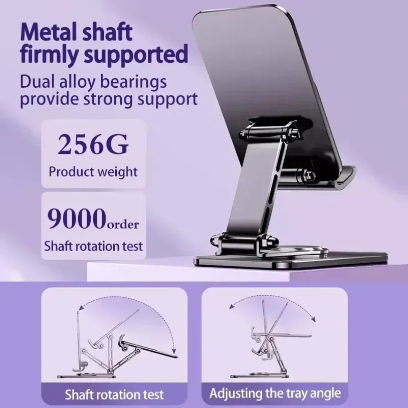 Universal Metal 360° Rotatable - Tablet Stand Accessories ulasan dan harga
