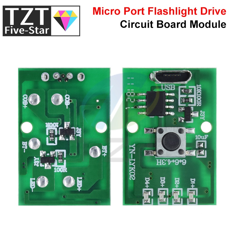 1/5PCS Flashlight Driver Board - Tablet Reading Accessories ulasan dan harga