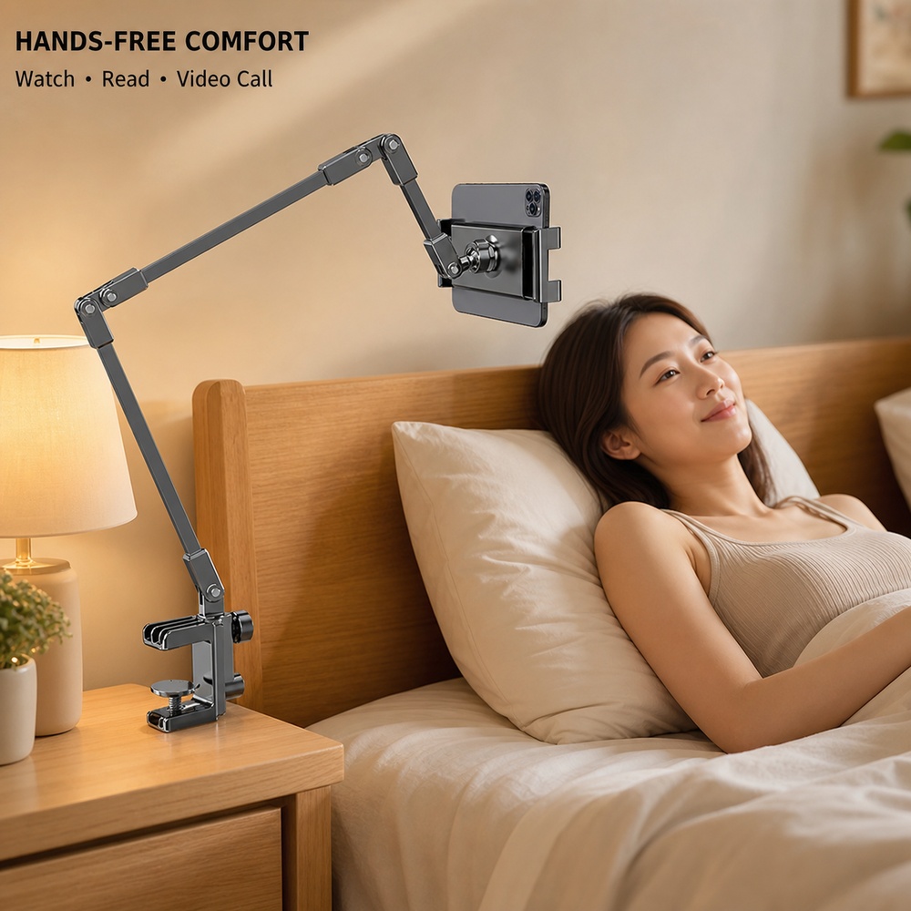 Adjustable Bed Phone Holder St - Tablet Stand Accessories ulasan dan harga