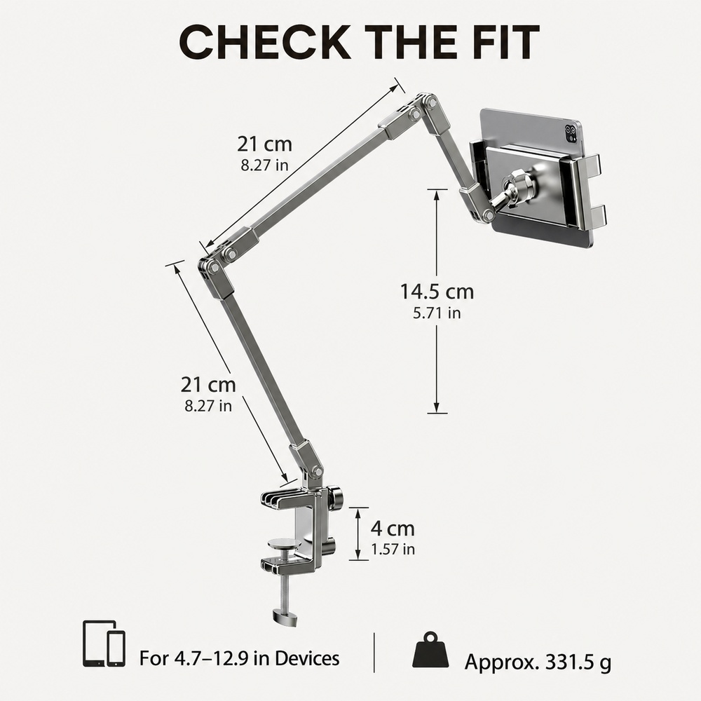 Adjustable Bed Phone Holder St - Tablet Stand Accessories ulasan dan harga
