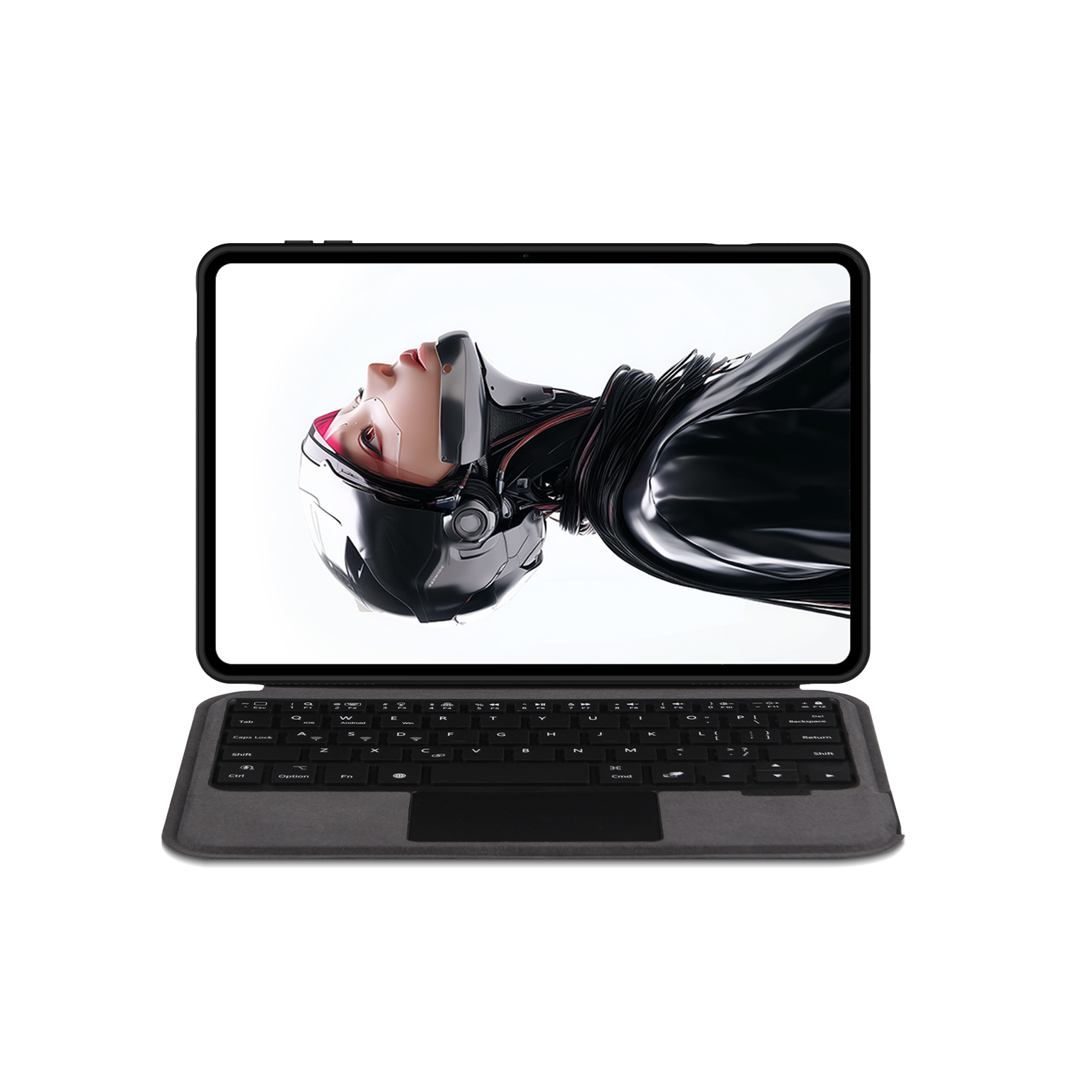 AJIUYU TouchPad Keyboard Case  - Tablet Accessories For Gaming ulasan dan harga