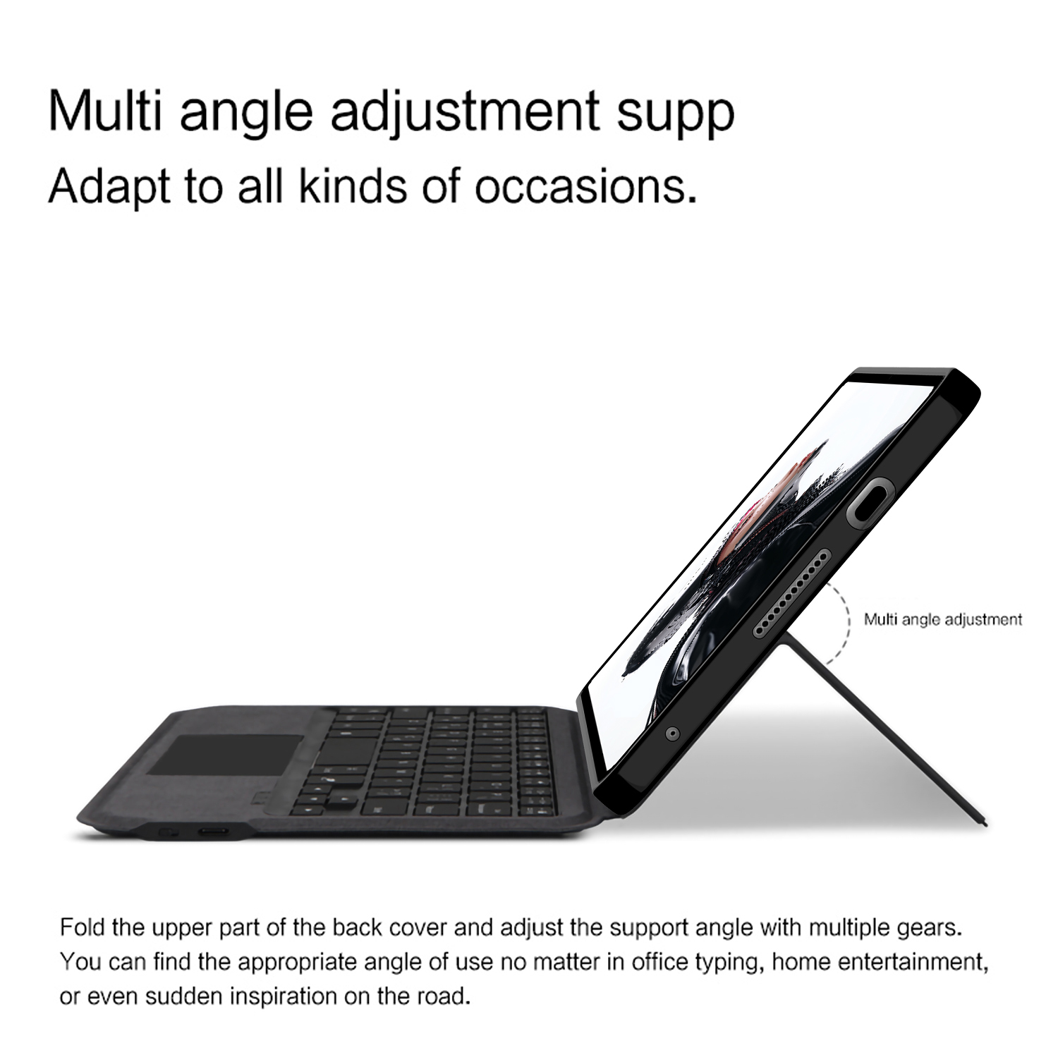 AJIUYU TouchPad Keyboard Case  - Tablet Accessories For Gaming ulasan dan harga