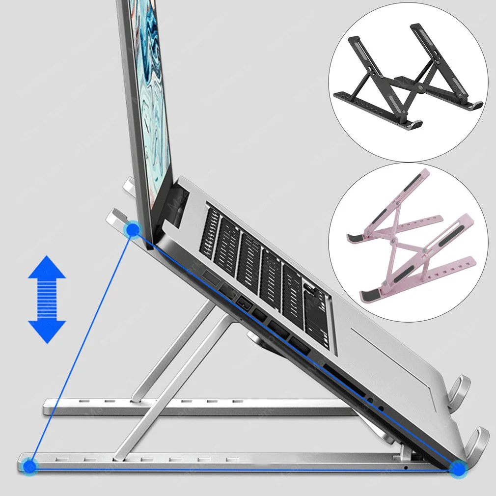 Laptop Stand Portable Foldable - Tablet Reading Accessories ulasan dan harga