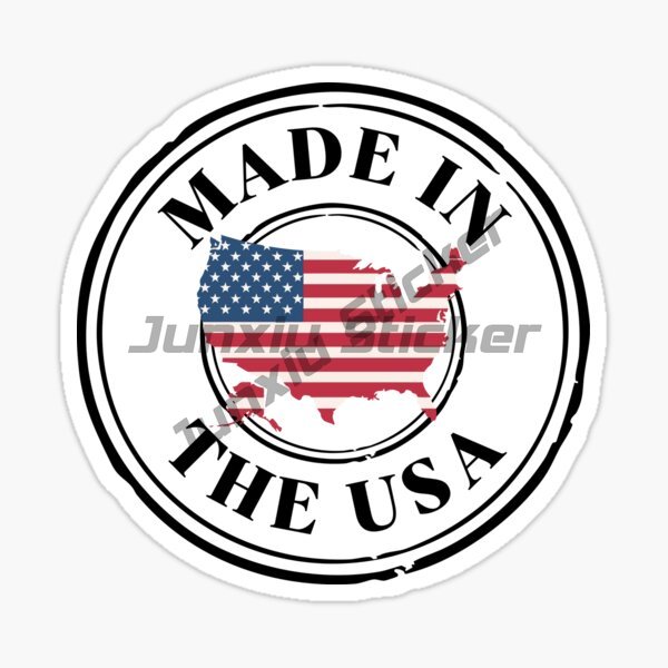 MADE IN USA Flag Vinyl Car Sti - Tablet Computer Accessories ulasan dan harga