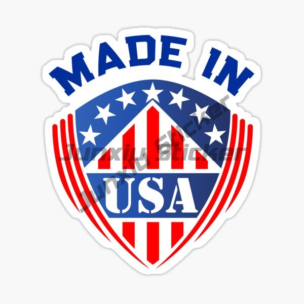 MADE IN USA Flag Vinyl Car Sti - Tablet Computer Accessories ulasan dan harga