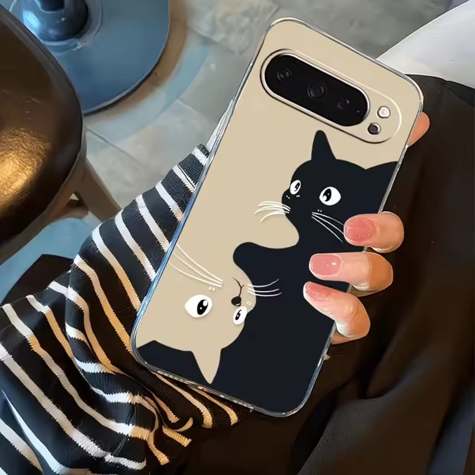 Hot Kawaii Cartoon Black Cat P - Google Pixel 9 Pro ulasan dan harga