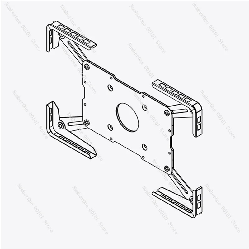 Wall Mount Adjustable Tablet E - Tablet Stand Accessories ulasan dan harga