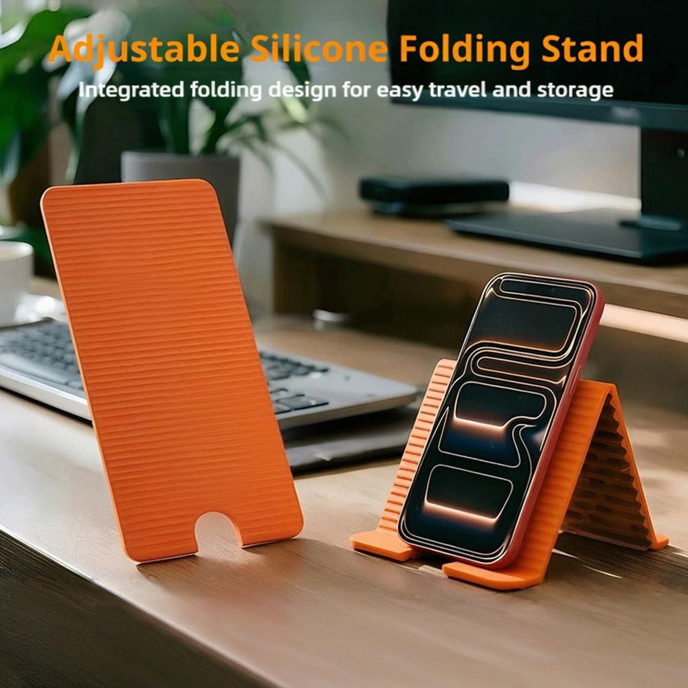 Flexible Foldable Silicone Pho - Tablet Stand Accessories ulasan dan harga