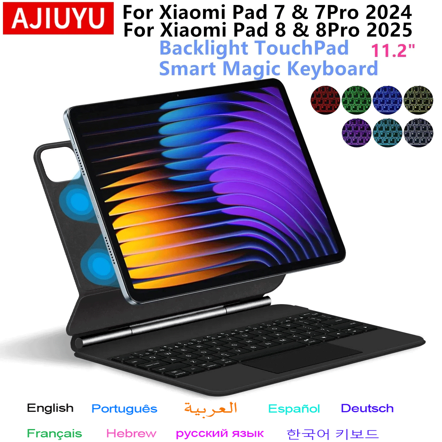 Magic Keyboard Folio For Xiaom - Boox Tablet Accessories ulasan dan harga