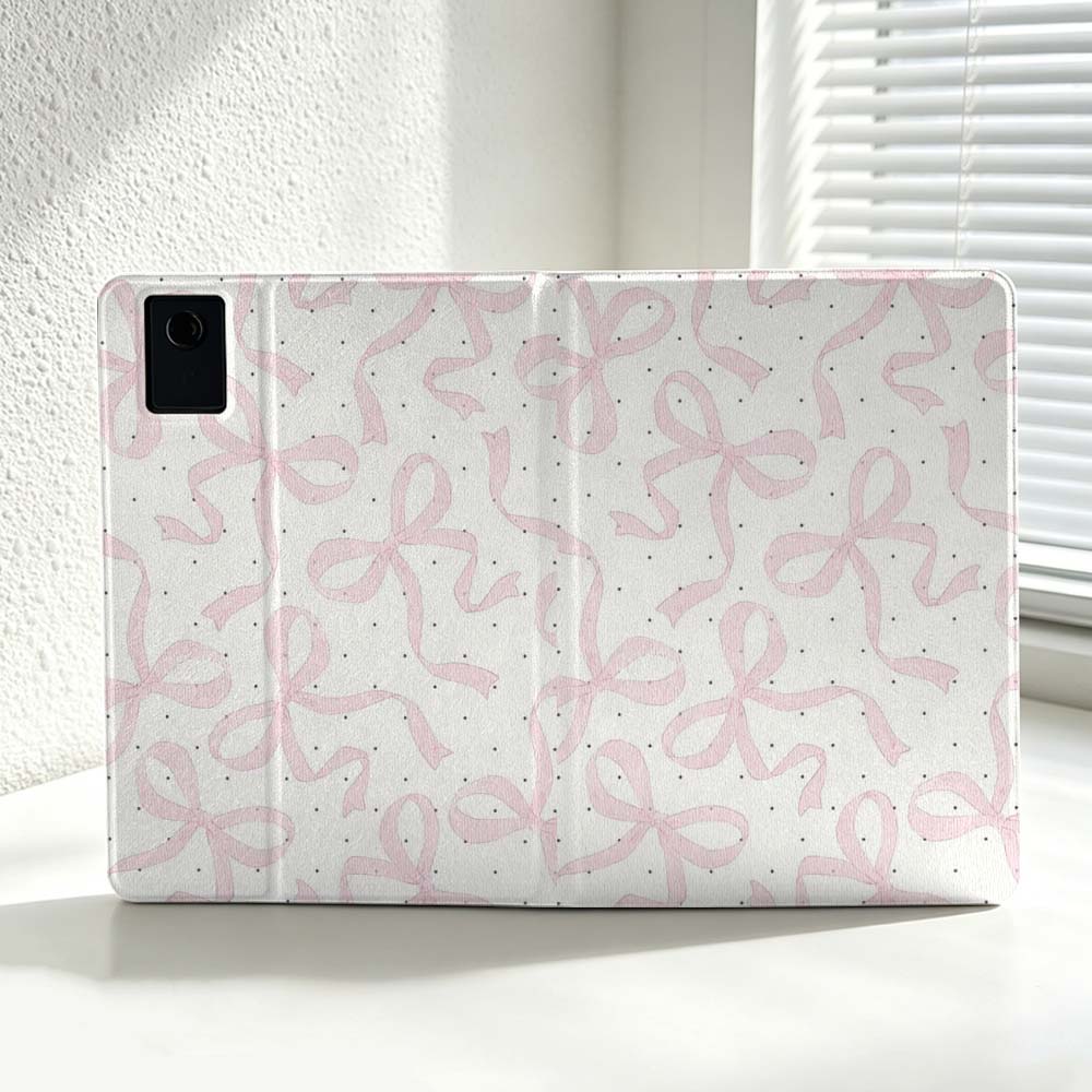 Minimalist Pink Bow Pattern Fo - Lenovo Tablet Plus Accessories ulasan dan harga