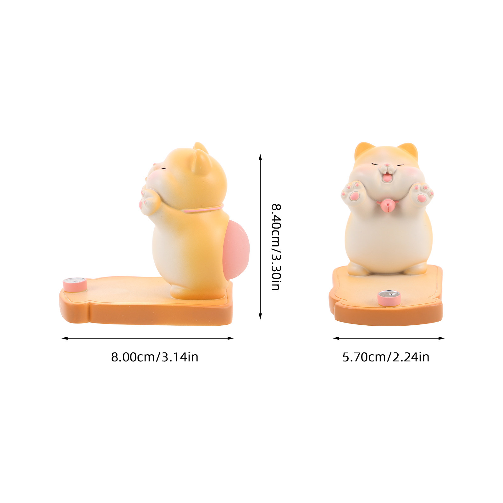 Cute Cat Phone Holder Resin Ca - Tablet Stand Accessories ulasan dan harga