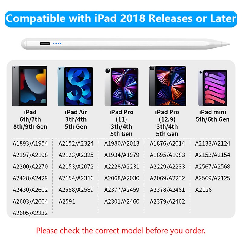 For Apple Pencil Palm Rejectio - Ipad Pencil Stylus ulasan dan harga