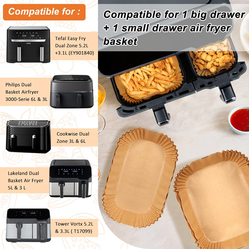 Rectangle Air Fryer Paper Line - Hotwav Tablet Accessories ulasan dan harga